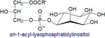 Formula of lysophosphatidylinositol