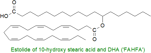 Estolide of 12-OH-18:0 with DHA Estolide of 12-OH-18:0 with DHA