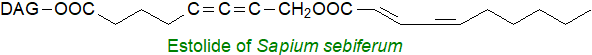 Estolide from S. sebiferum Estolide from S. sebiferum