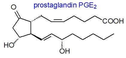 Formula of prostaglandin PGE2