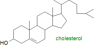 Formula of cholesterol