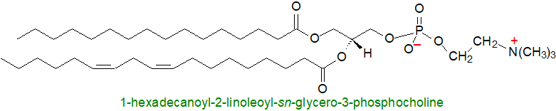 Formula of phosphatidylcholine