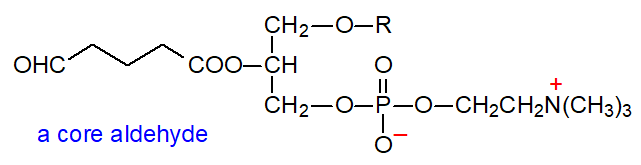 Formula of a core aldehyde