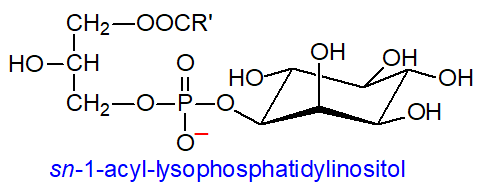 Formula of lysophosphatidylinositol