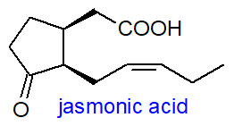 Formula of jasmonic acid