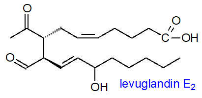 Formula of levuglandin E2