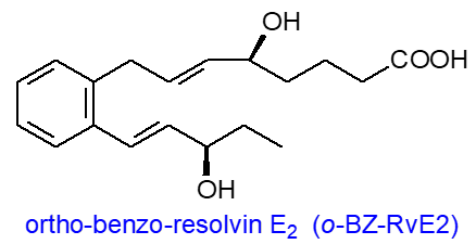 Formula of ortho-benzo-ResolvinE2