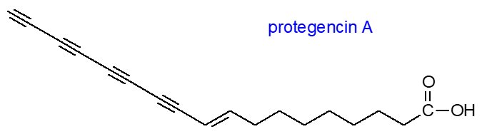 Formula of protegencin A