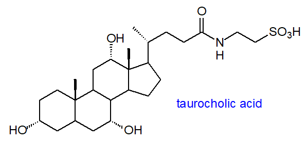 taurocholic acid formula