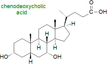 chenodeoxycholic acid