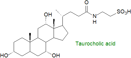 taurocholic acid formula