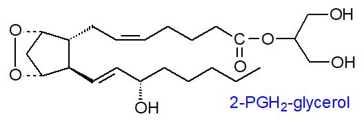 Formula for 2-PGH2-glycerol