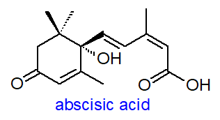 Formula of abscisic acid