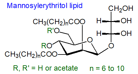 Formula - mannosylerythritol lipids