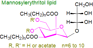 Formula - mannosylerythritol lipids