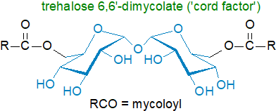 Formula of cord factor