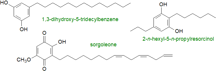 S6: Some representative alkylresorcinols Alkylresorcinols