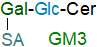 Structure of ganglioside GM3