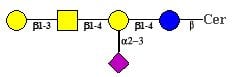 Structural drawing of GM1